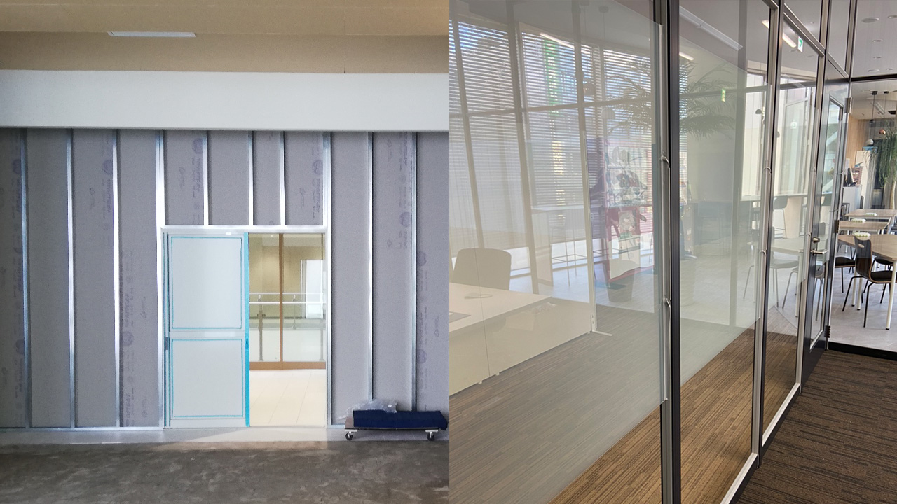 間仕切り・パーティションイメージ