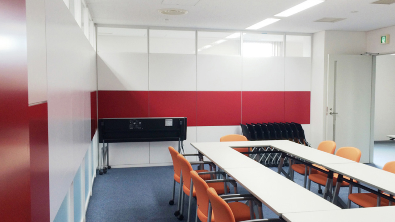 オフィスパーティションの例