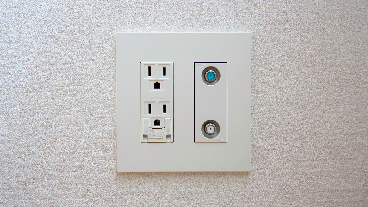 テレビアンテナ・壁面コンセント